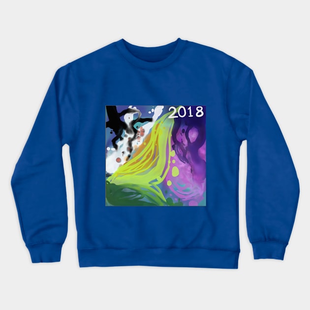 Twenty Eighteen Crewneck Sweatshirt by LordSelrahc